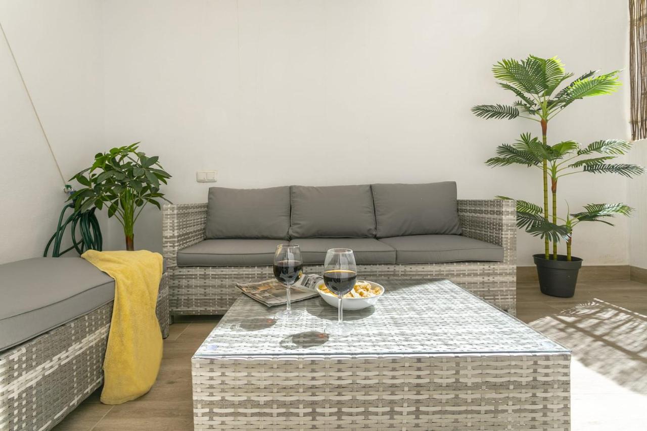 Precioso Apartamento Con Patio Málaga Eksteriør bilde